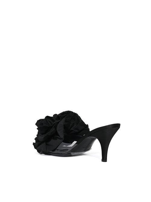 Mules Wanda in pelle con dettaglio floreale Liviana Conti | A6SC21Y69-0